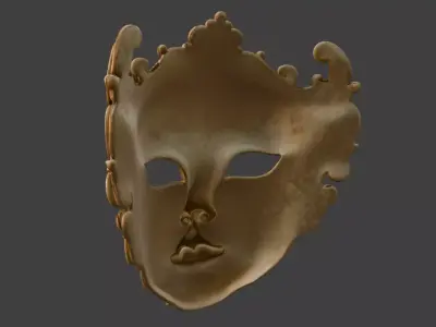 GALA MASK 3D print model