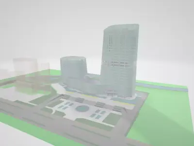 ncubation building 3D model