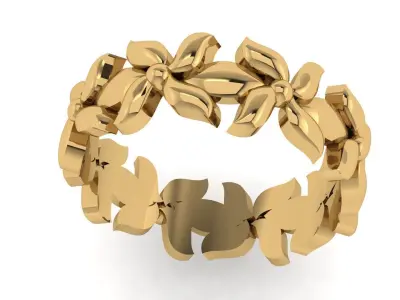 Plain Band ring  55 3D print model