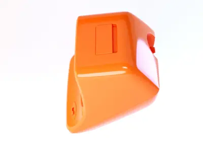 National TE-54 Alarm Clock 3D model