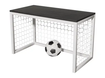 Puins Goal Soccer Desk Table 3D model