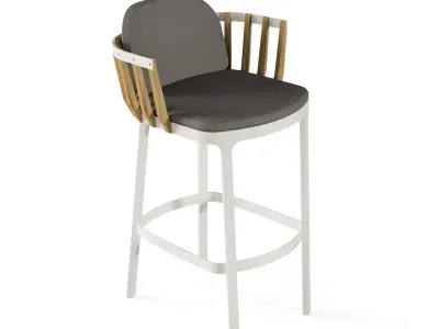 Ethimo Swing Stool 3D model