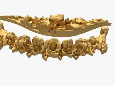 Classic decor ornament 278  3D print model