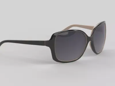 Cellarz Eyewear Glasses Low-poly 3D model