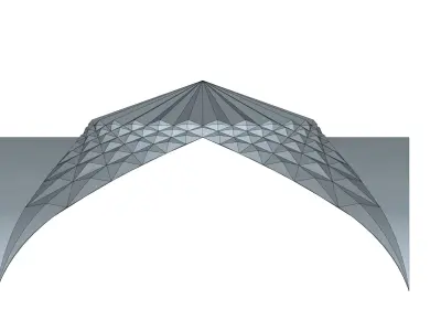Dome24 kite 3D model