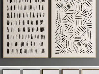 Photo Frame 108 Low-poly 3D model