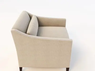 Bolier Domicile Lounge Chair 62045 3D model