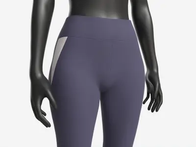 Female Mannequin in Sport Clothes 3D model