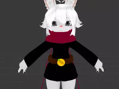 Wendy Low-poly 3D model