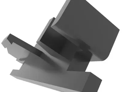 Repair part for refurbishing car door handles 3D print model