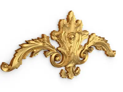 Classic decor ornament 79  3D model