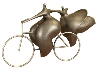 Abstract sculpture 3d model Low-poly 3D model