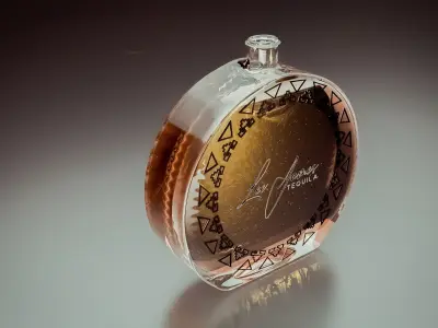 Tequila Bottle  3D model