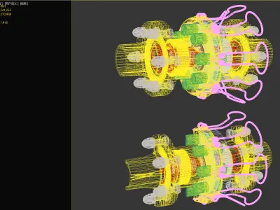 Low temperature disconnect device 3D model