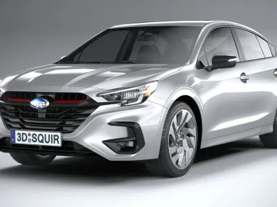 Subaru Legacy 2023 3D model