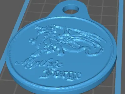 Mythic Forge Ornament 3D print model