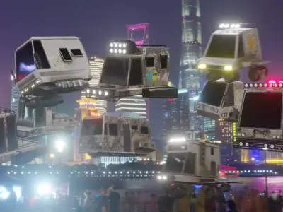 Stylized Concept Cars  3D Model Pack