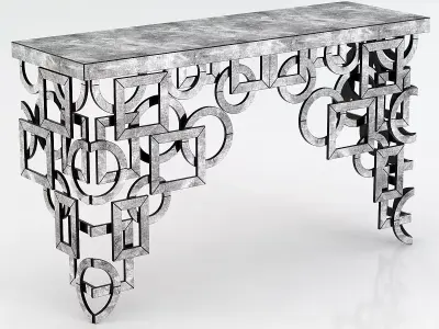 Cyan Designs Volos Console Table 3D model