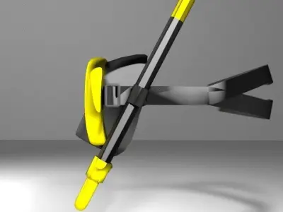 Scuba Mask 3D model
