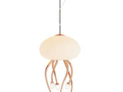 Jellyfish Chandelier 3D model