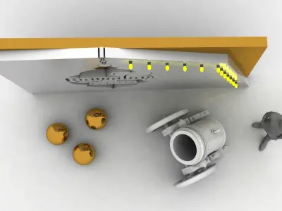 Ramadan kareem Decoration 3D model