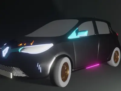 Renault Zoe 3D model