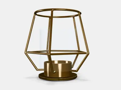 PARLBAND Tealight holder Low-poly 3D model