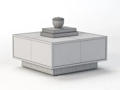 Cyprus Coffee Table 3D model