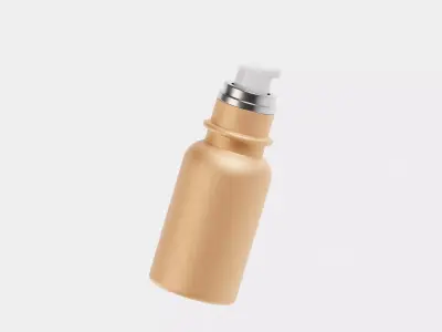Cosmetic Bottle container   Low-poly 3D model