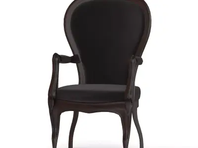 Classic chair PBR Low-poly 3D model