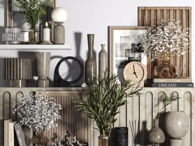 Decorative set 18 3D model