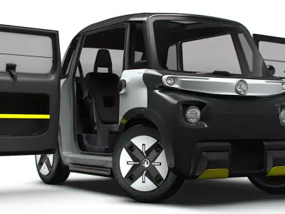 Vauxhall Rocks e HQ Interior 2025 3D model