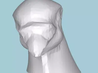 MakeIT Dove Vase Or Planter 3D Model 3D model