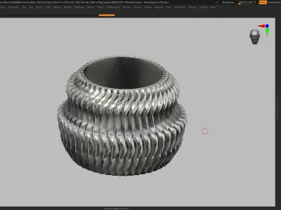 vase 3d print 487  3D print model