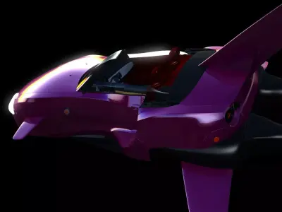 Space Car 3D model
