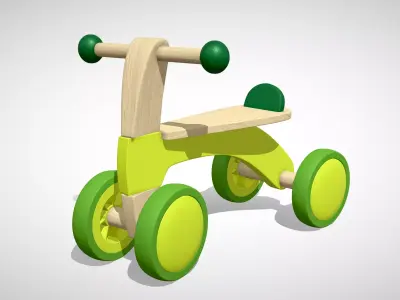 Kids Balance Bike  3D model
