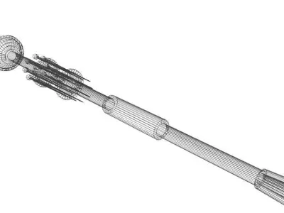 Blowgun - Modern 3D model