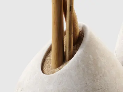 Branch slice vase n3 3D model