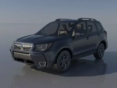 Subaru Forester 2017 2 0 XT 3D print model
