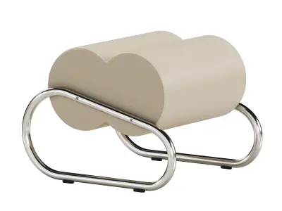 Fave Chair And Footstool By NORR11 3D model