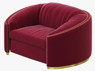 Brabbu Wales Single Sofa 3D model