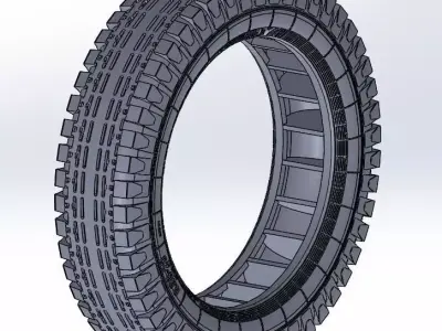 Gaz MM Wheel 3D print model