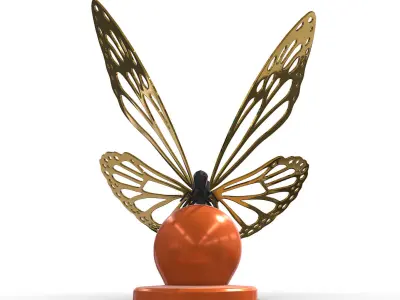 butterfly  3D print model