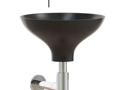 Timeless Flow Sink Collection Low-poly 3D model