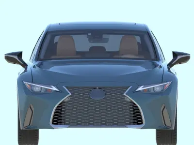 Lexus IS Car 3D model
