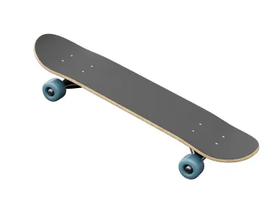 Skateboard 04 3D model