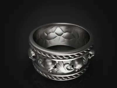 skull band 3D print model