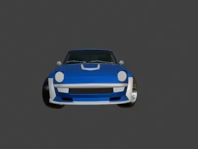 Datsun 280Z Low-poly 3D model