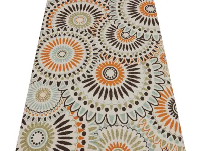Rug Set 2172 3D model