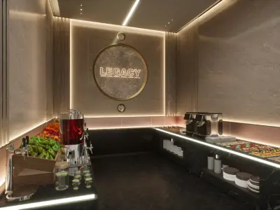 Eversys Brand VR Showroom Scene 3D model
